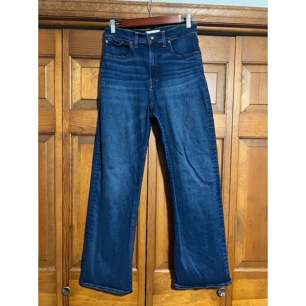 Madewell Women's The Perfect Vintage Wide-Leg Jeans Pipestone Wash Stretch 29 - Picture 2 of 12